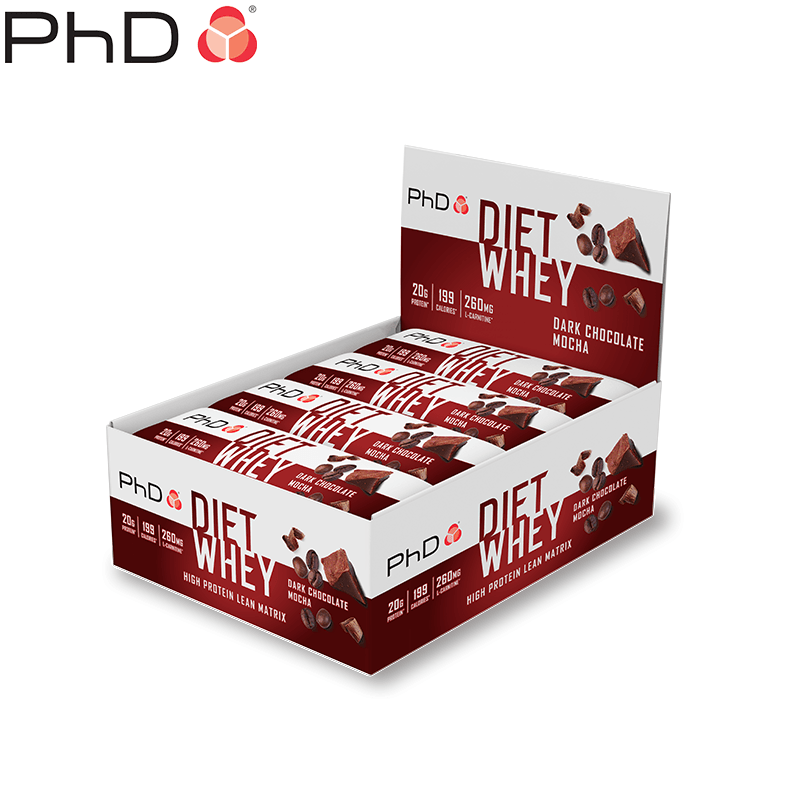 PhD Diet Whey Bar - 12er Pack